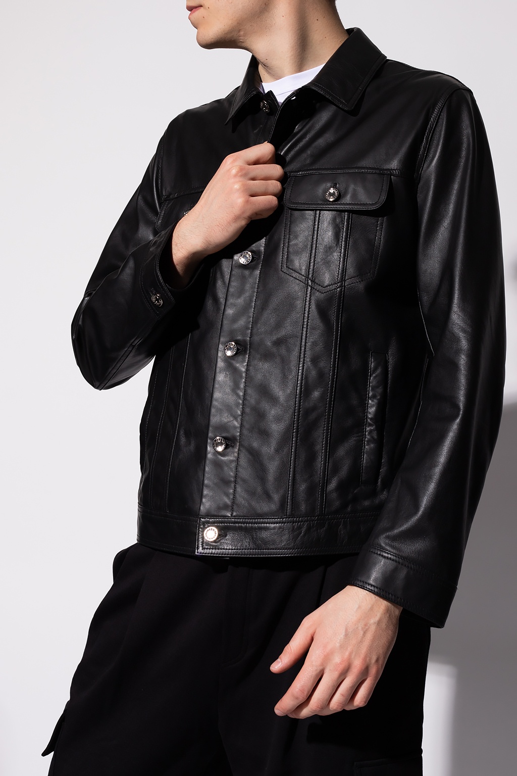 Dolce & Gabbana Leather shirt | Men's Clothing | Vitkac